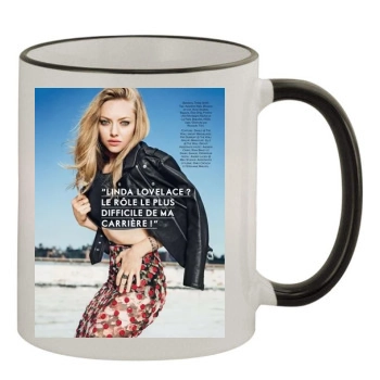 Amanda Seyfried 11oz Colored Rim & Handle Mug