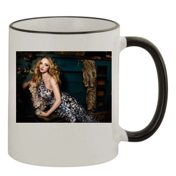 Amanda Seyfried 11oz Colored Rim & Handle Mug