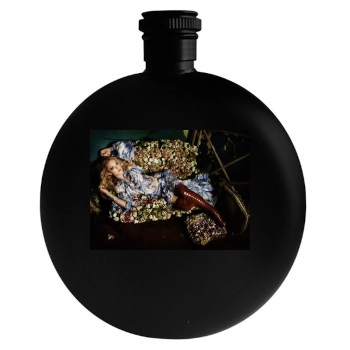 Amanda Seyfried Round Flask