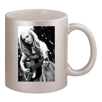 Amanda Seyfried 11oz Metallic Silver Mug