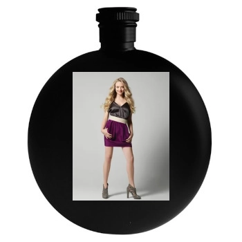 Amanda Seyfried Round Flask