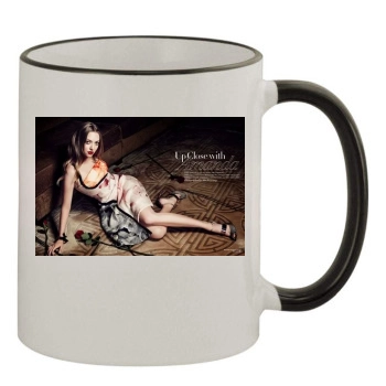 Amanda Seyfried 11oz Colored Rim & Handle Mug