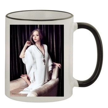 Amanda Seyfried 11oz Colored Rim & Handle Mug