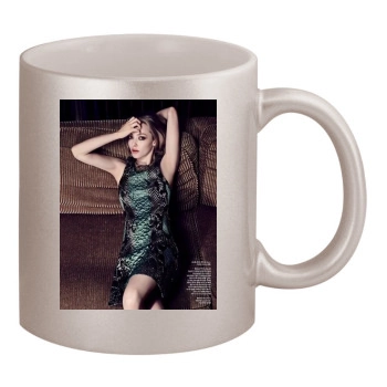 Amanda Seyfried 11oz Metallic Silver Mug