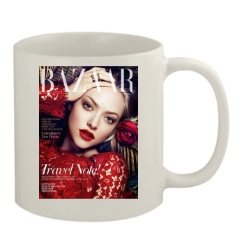 Amanda Seyfried 11oz White Mug