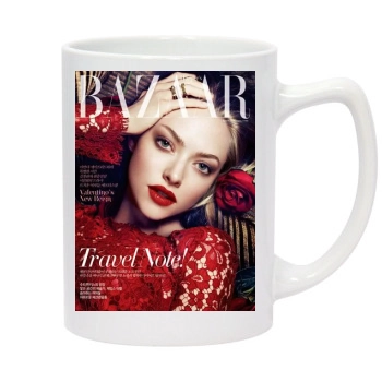 Amanda Seyfried 14oz White Statesman Mug