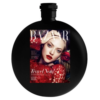 Amanda Seyfried Round Flask