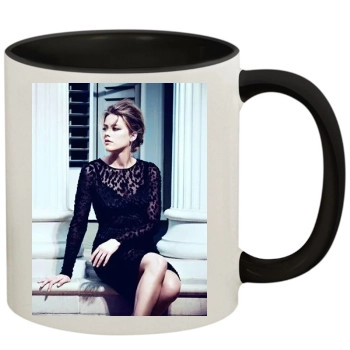 Amber Heard 11oz Colored Inner & Handle Mug