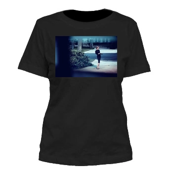 Amber Heard Women's Cut T-Shirt