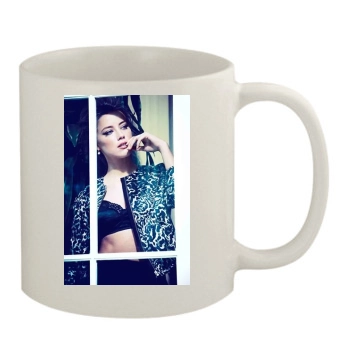 Amber Heard 11oz White Mug