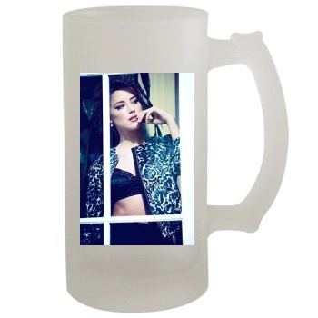 Amber Heard 16oz Frosted Beer Stein