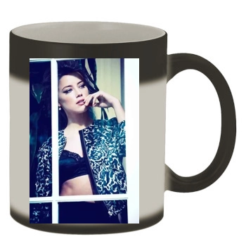 Amber Heard Color Changing Mug