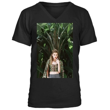 Amber Heard Men's V-Neck T-Shirt