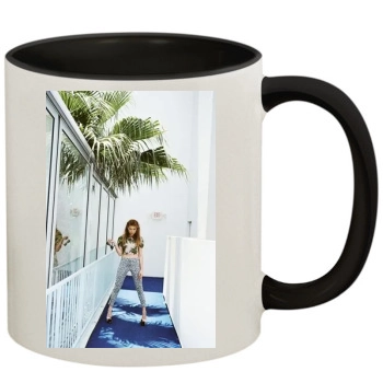 Amber Heard 11oz Colored Inner & Handle Mug