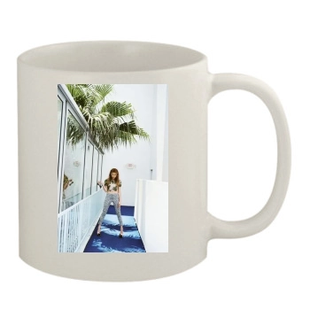 Amber Heard 11oz White Mug