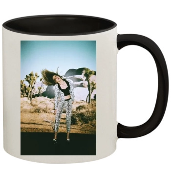 Amber Heard 11oz Colored Inner & Handle Mug