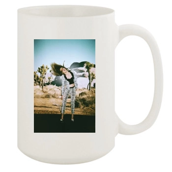 Amber Heard 15oz White Mug