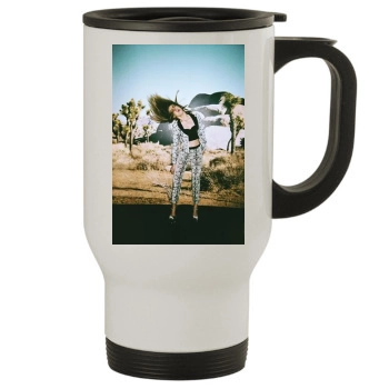 Amber Heard Stainless Steel Travel Mug