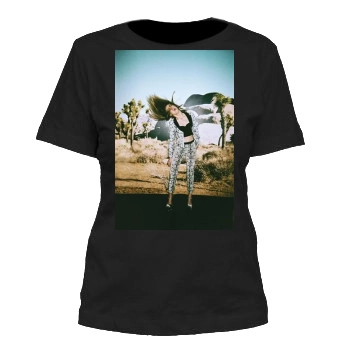 Amber Heard Women's Cut T-Shirt