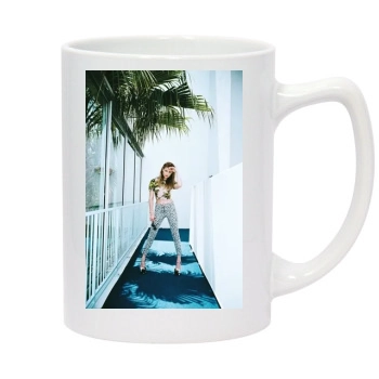 Amber Heard 14oz White Statesman Mug