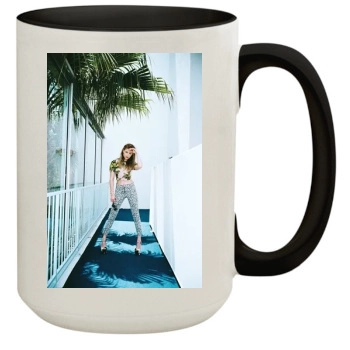 Amber Heard 15oz Colored Inner & Handle Mug