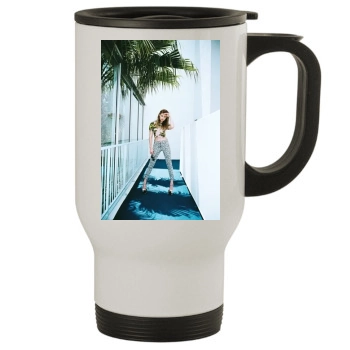 Amber Heard Stainless Steel Travel Mug