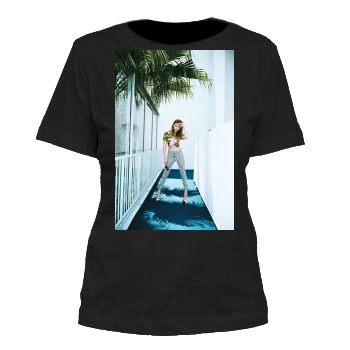 Amber Heard Women's Cut T-Shirt