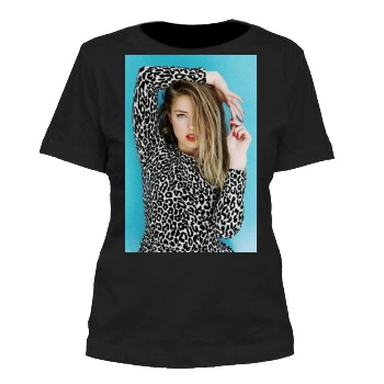 Amber Heard Women's Cut T-Shirt