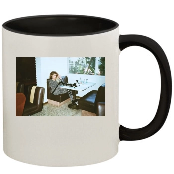 Amber Heard 11oz Colored Inner & Handle Mug