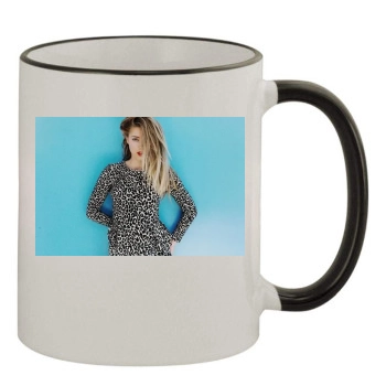 Amber Heard 11oz Colored Rim & Handle Mug