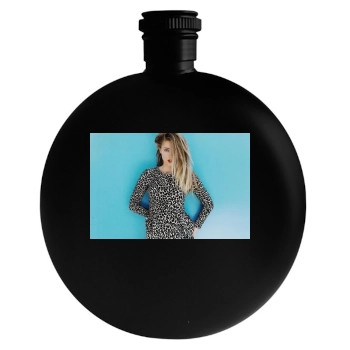 Amber Heard Round Flask