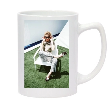 Amber Heard 14oz White Statesman Mug