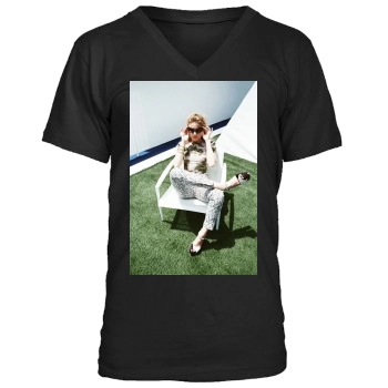 Amber Heard Men's V-Neck T-Shirt