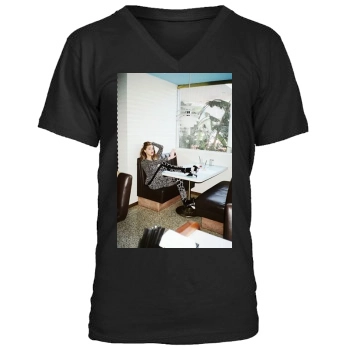 Amber Heard Men's V-Neck T-Shirt