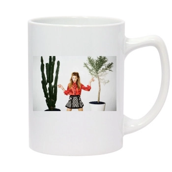 Amber Heard 14oz White Statesman Mug