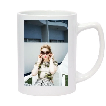 Amber Heard 14oz White Statesman Mug