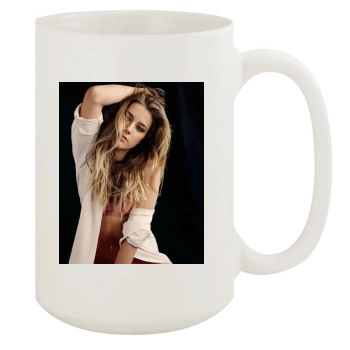 Amber Heard 15oz White Mug