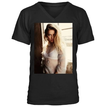 Amber Heard Men's V-Neck T-Shirt