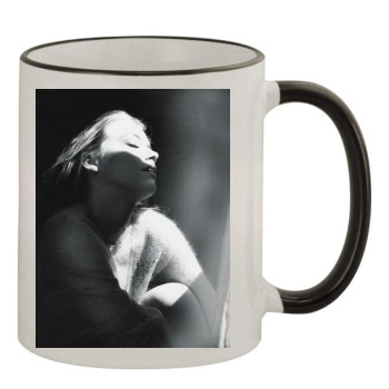 Amber Heard 11oz Colored Rim & Handle Mug