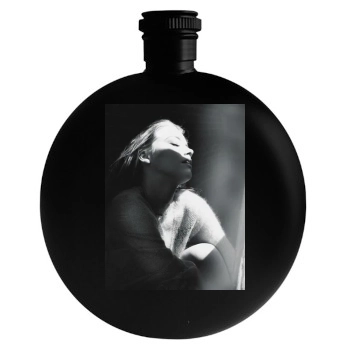 Amber Heard Round Flask