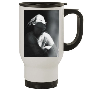 Amber Heard Stainless Steel Travel Mug