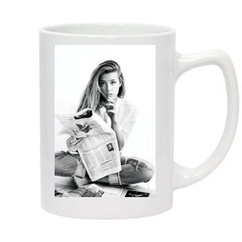 Amber Heard 14oz White Statesman Mug