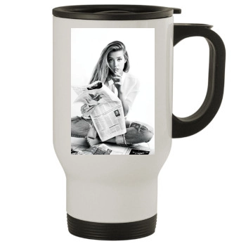 Amber Heard Stainless Steel Travel Mug