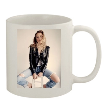 Amber Heard 11oz White Mug