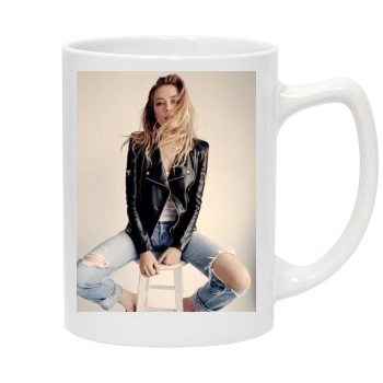 Amber Heard 14oz White Statesman Mug