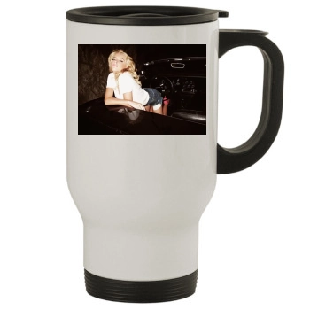 Amber Heard Stainless Steel Travel Mug