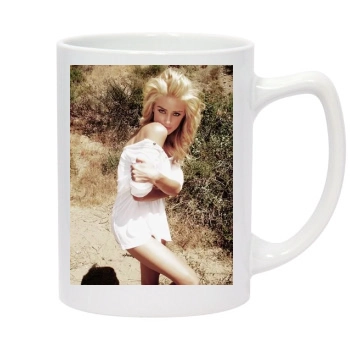 Amber Heard 14oz White Statesman Mug