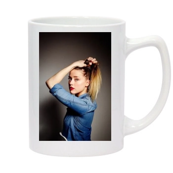 Amber Heard 14oz White Statesman Mug