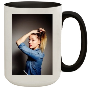 Amber Heard 15oz Colored Inner & Handle Mug