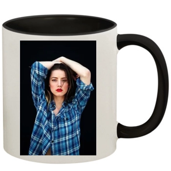 Amber Heard 11oz Colored Inner & Handle Mug